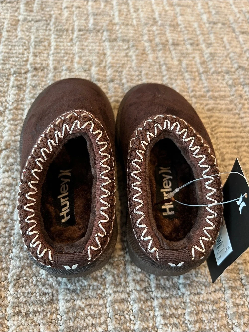 Hurley Kids Modi Slippers Brown 8